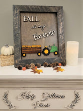Load image into Gallery viewer, Fall is my Favorite 3D Artwork & Frame