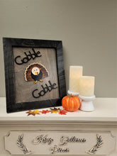 Load image into Gallery viewer, Gobble Gobble 3D Artwork & Frame