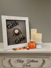 Load image into Gallery viewer, Gobble Gobble 3D Artwork & Frame