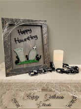 Load image into Gallery viewer, Happy Haunting 3D Artwork & Frame
