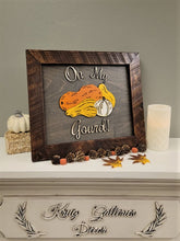Load image into Gallery viewer, Oh My Gourd 3D Artwork & Frame
