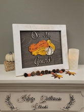 Load image into Gallery viewer, Oh My Gourd 3D Artwork & Frame