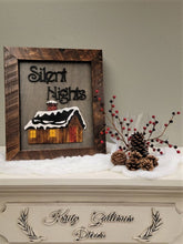 Load image into Gallery viewer, Silent Nights 3D Artwork & Frame