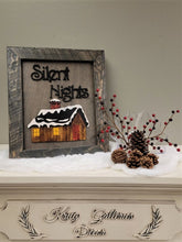 Load image into Gallery viewer, Silent Nights 3D Artwork & Frame