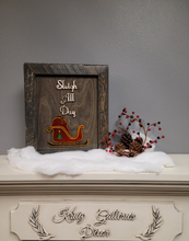 Load image into Gallery viewer, Sleigh All Day 3D Artwork & Frame
