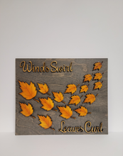 Load image into Gallery viewer, Winds Swirl Leaves Curl 3D Artwork