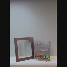 Load and play video in Gallery viewer, Fall is my Favorite 3D Artwork & Frame