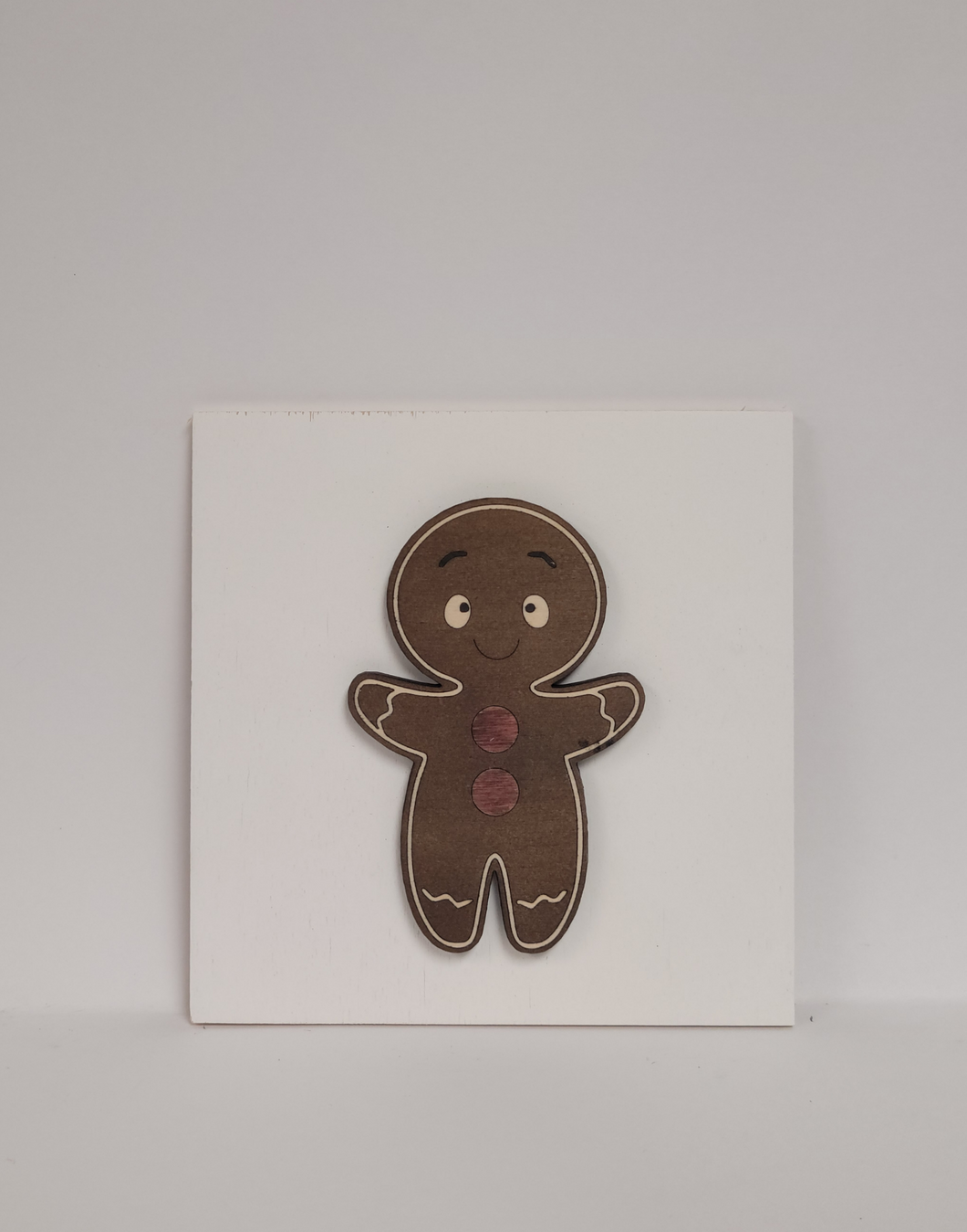 Gingerbread Man Individual 3D Artwork |Mini|