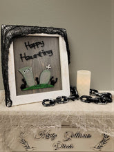 Load image into Gallery viewer, Happy Haunting 3D Artwork &amp; Frame

