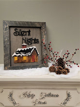 Load image into Gallery viewer, Silent Nights 3D Artwork &amp; Frame
