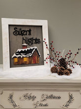 Load image into Gallery viewer, Silent Nights 3D Artwork &amp; Frame
