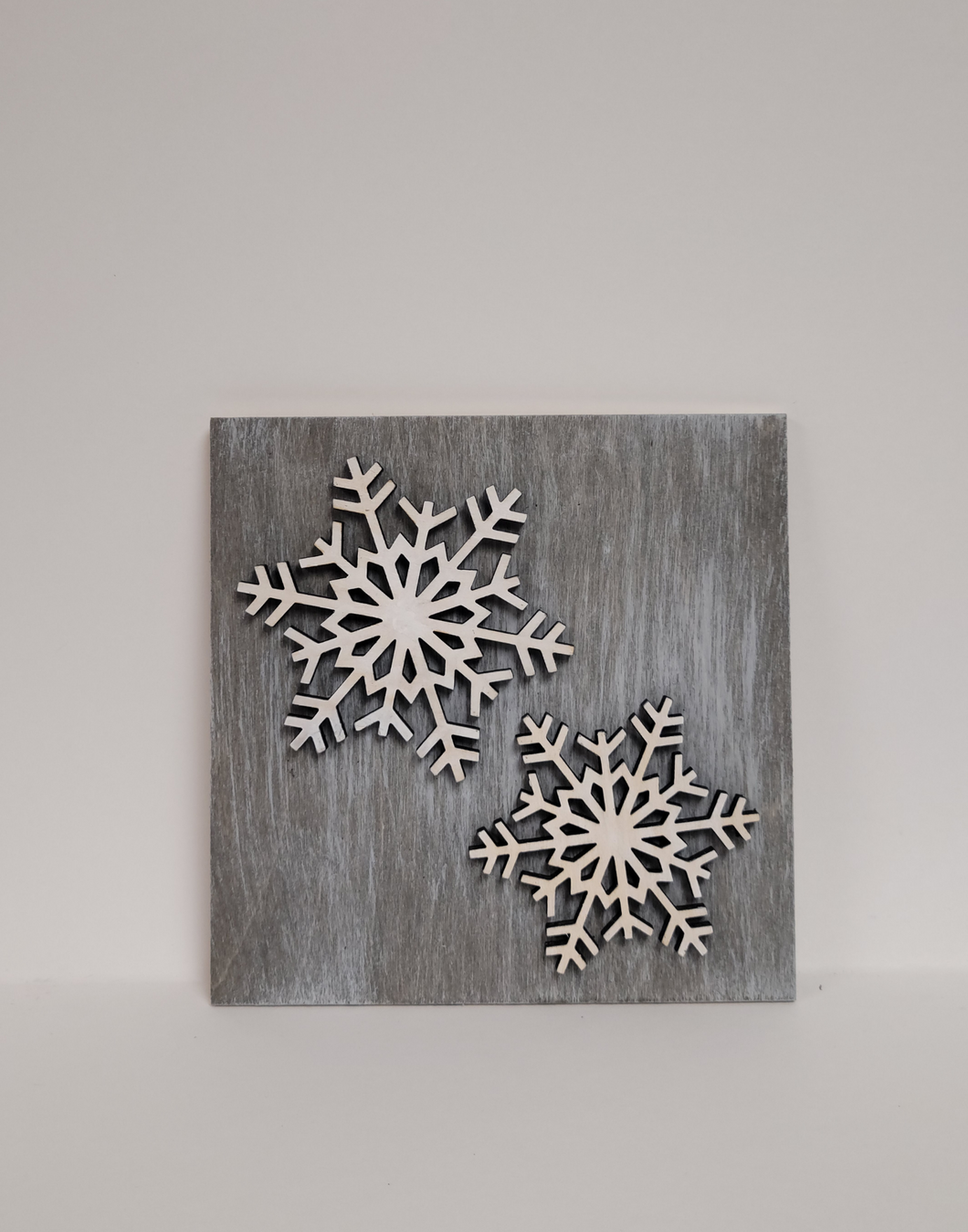 Double Snowflake Individual 3D Artwork |Mini|